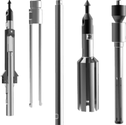 Комплектация устройства автоматической подвески глубинных приборов 