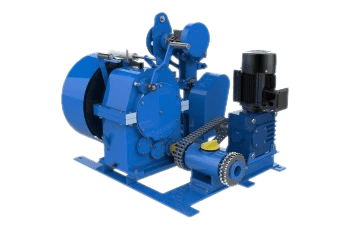 Лебедка исследовательская с комбинированным приводом