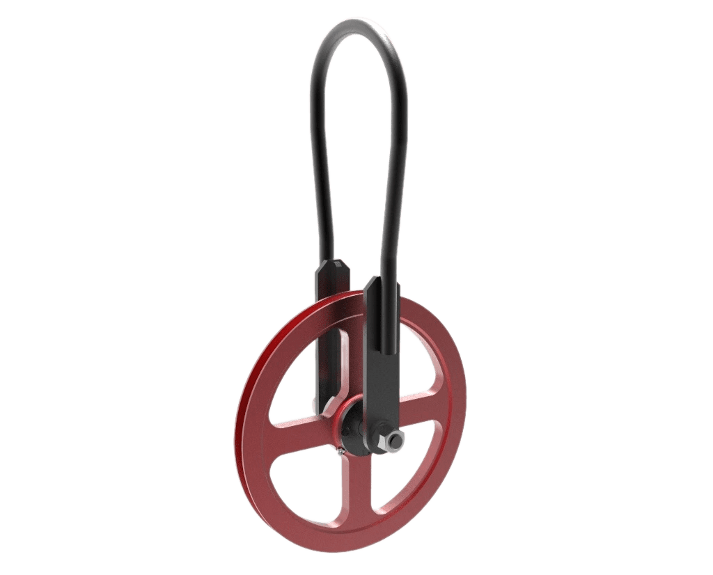 Геофизический ролик верхний подвесной